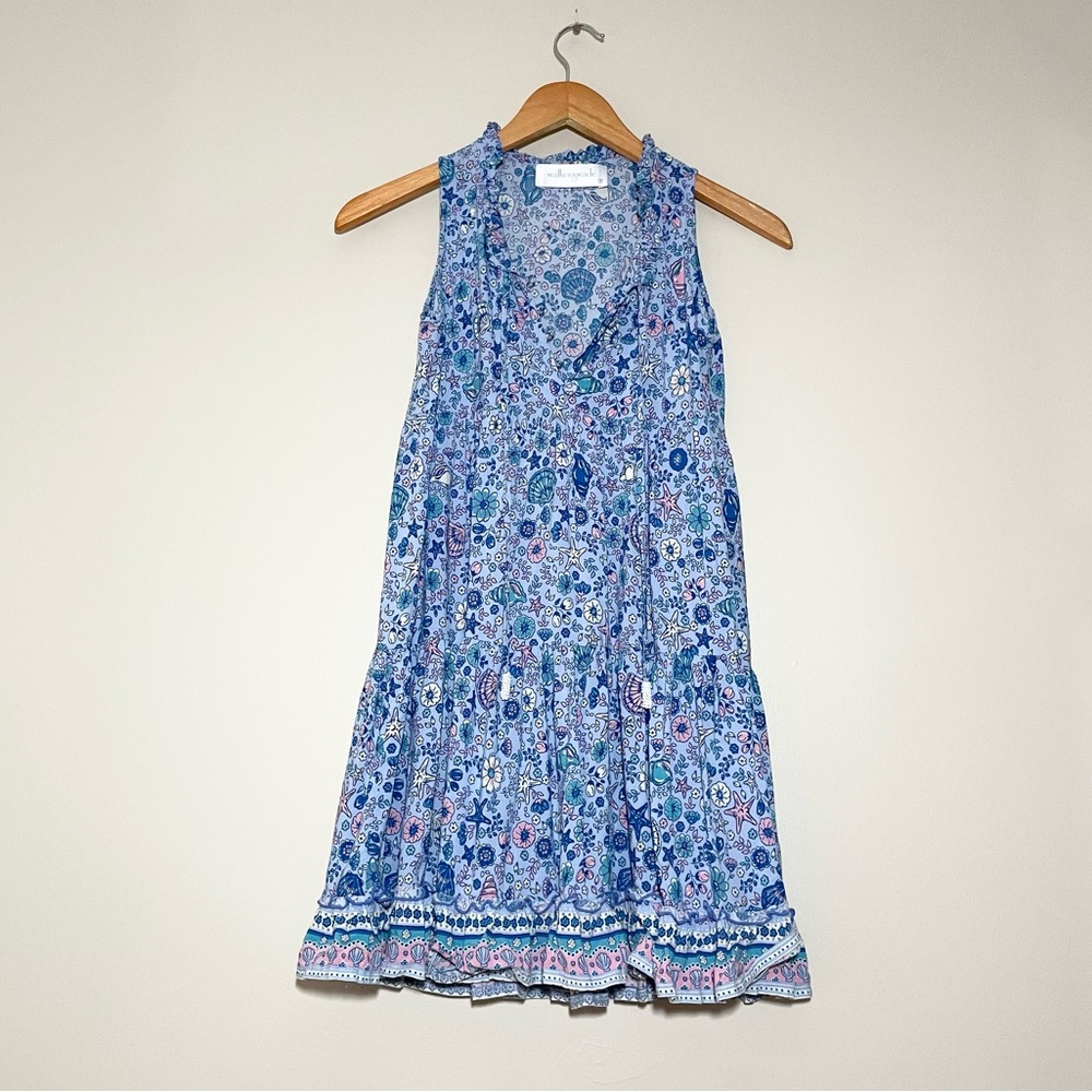 Walker & Wade Kaia Dress Blue Shells